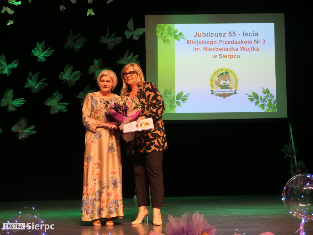 55-lecie Przedszkola Niedźwiadka Wojtka w Sierpcu