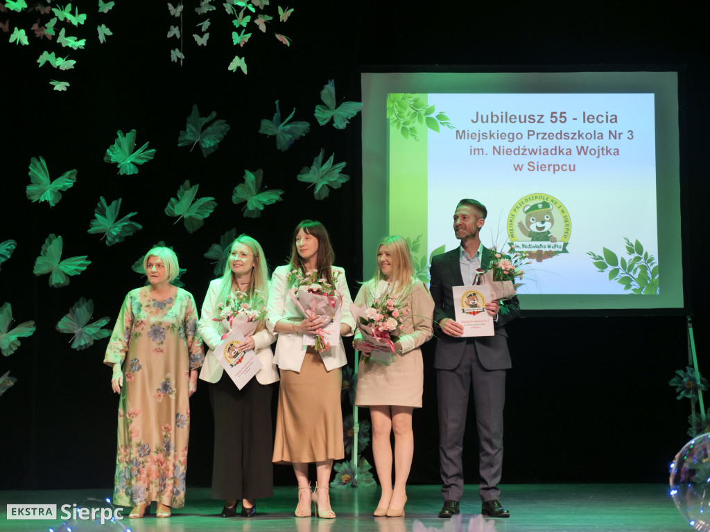 55-lecie Przedszkola Niedźwiadka Wojtka w Sierpcu