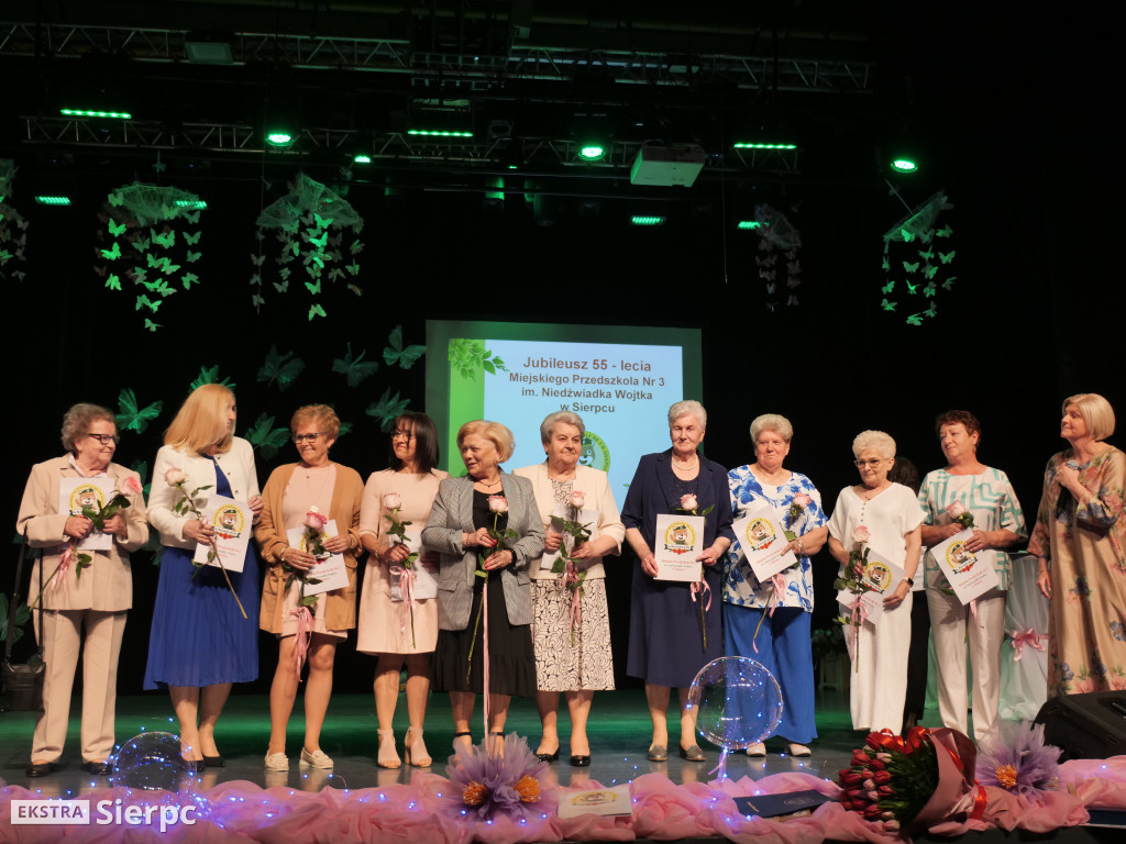 55-lecie Przedszkola Niedźwiadka Wojtka w Sierpcu
