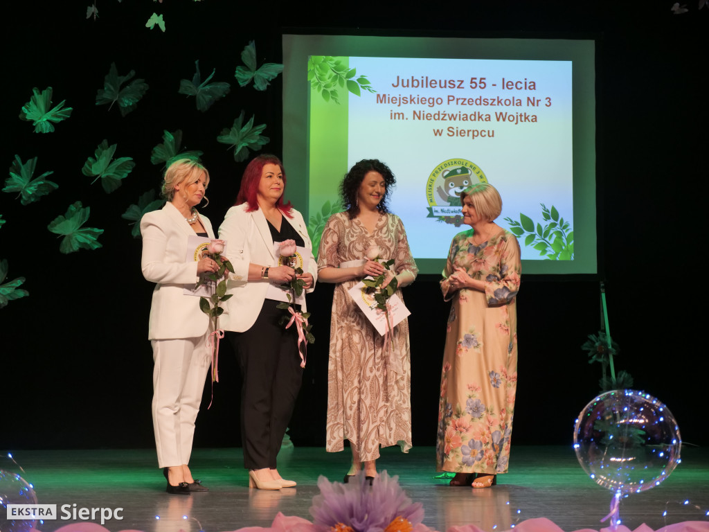 55-lecie Przedszkola Niedźwiadka Wojtka w Sierpcu