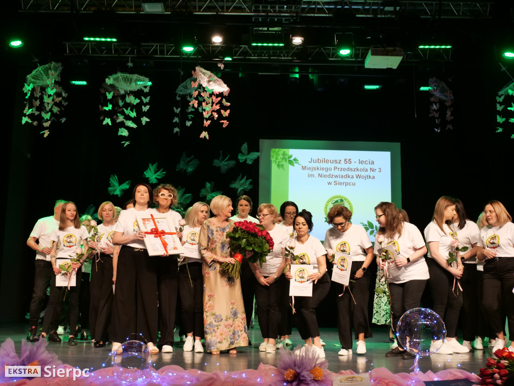 55-lecie Przedszkola Niedźwiadka Wojtka w Sierpcu