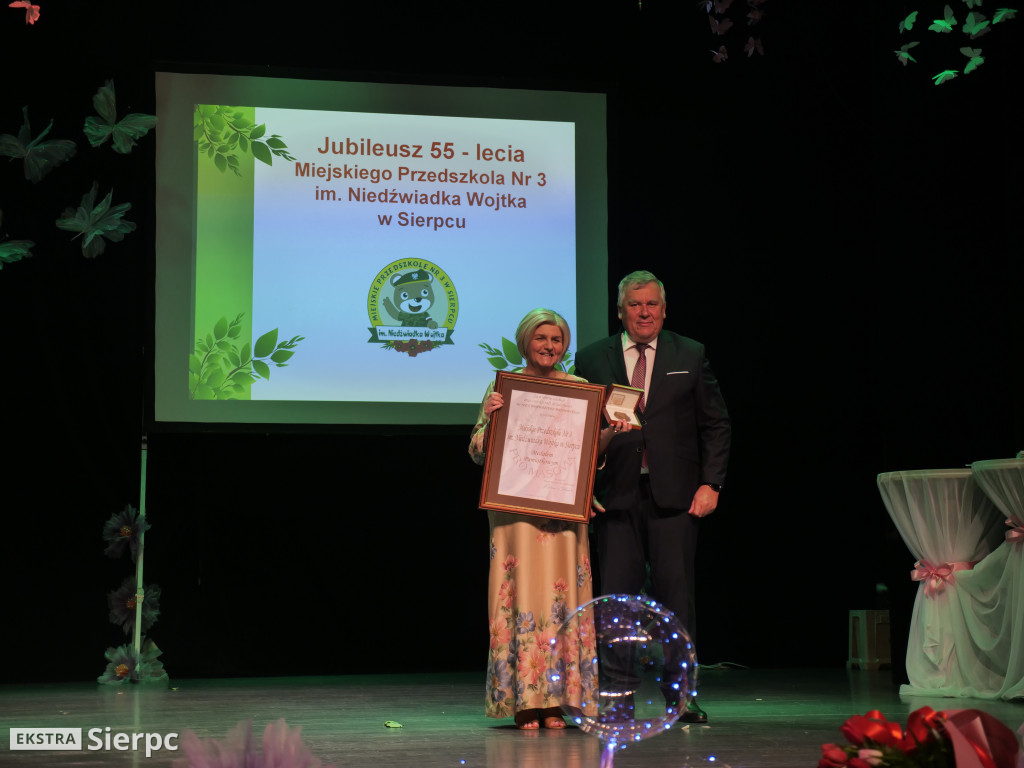 55-lecie Przedszkola Niedźwiadka Wojtka w Sierpcu
