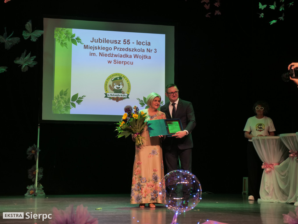 55-lecie Przedszkola Niedźwiadka Wojtka w Sierpcu