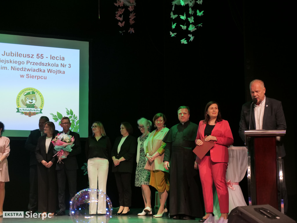 55-lecie Przedszkola Niedźwiadka Wojtka w Sierpcu