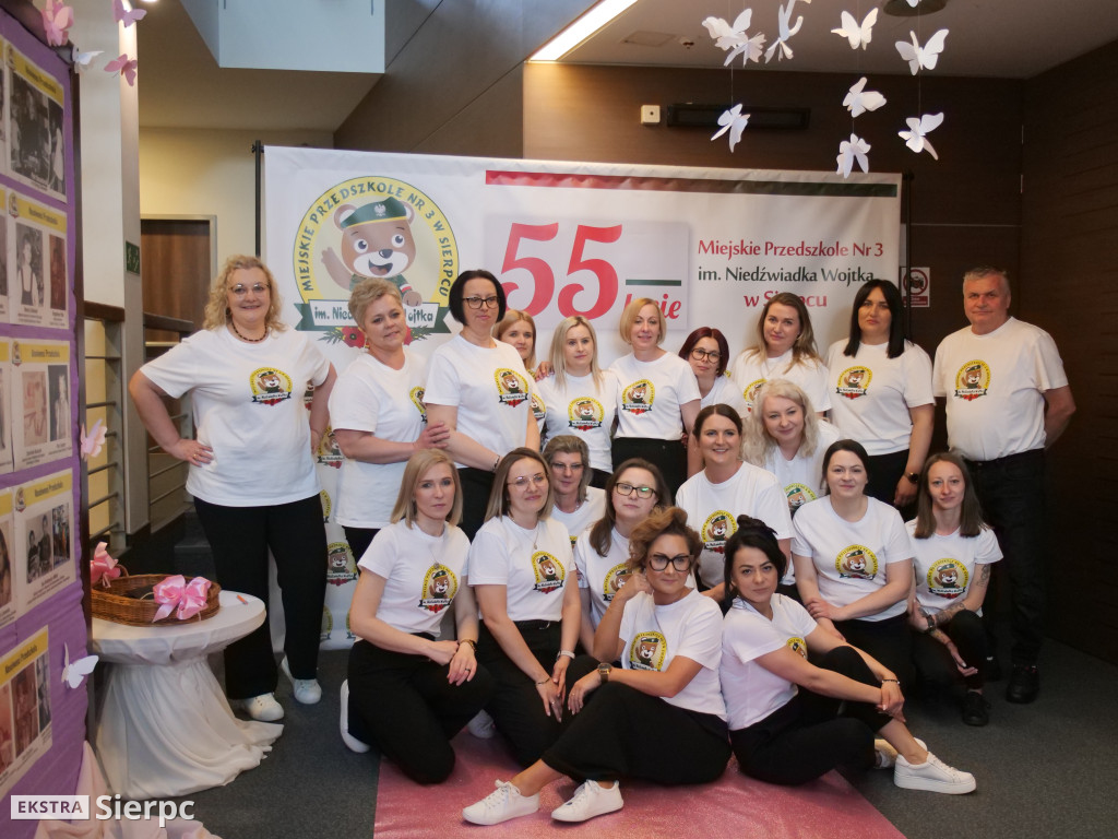 55-lecie Przedszkola Niedźwiadka Wojtka w Sierpcu