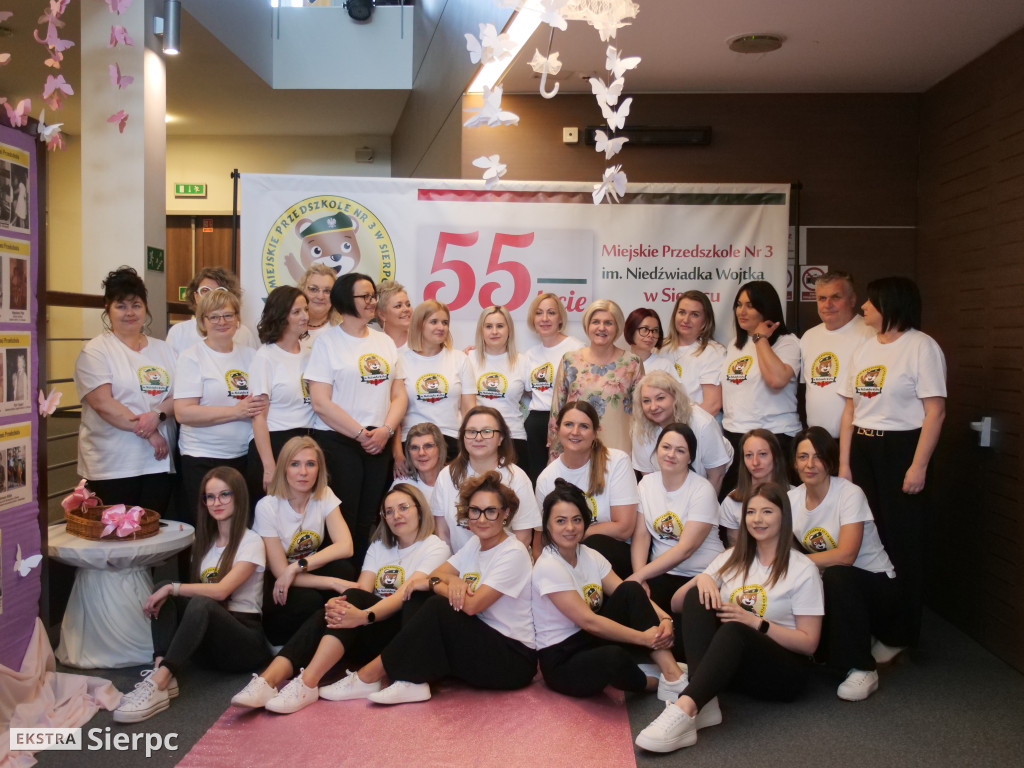 55-lecie Przedszkola Niedźwiadka Wojtka w Sierpcu