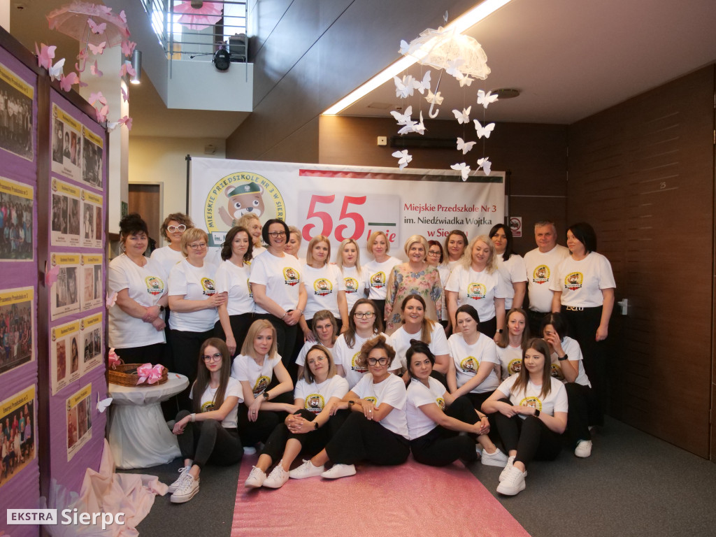 55-lecie Przedszkola Niedźwiadka Wojtka w Sierpcu
