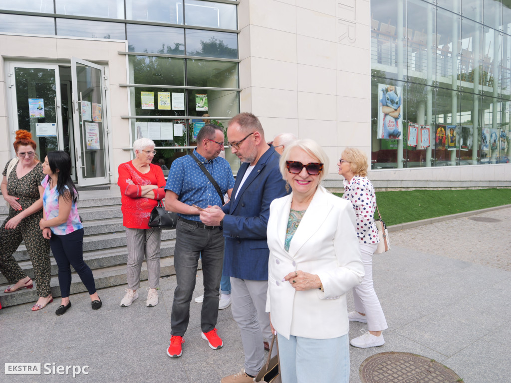 Posłanka Elżbieta Gapińska w Sierpcu