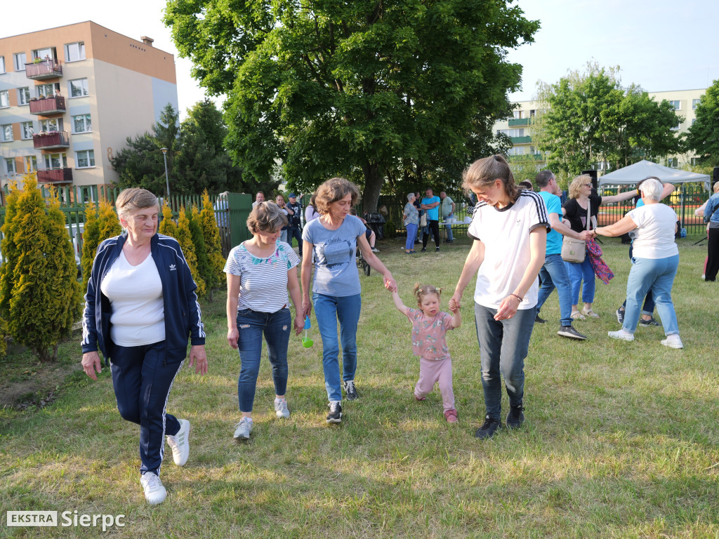 Potańcówka na Osiedlu nr 7 w Sierpcu
