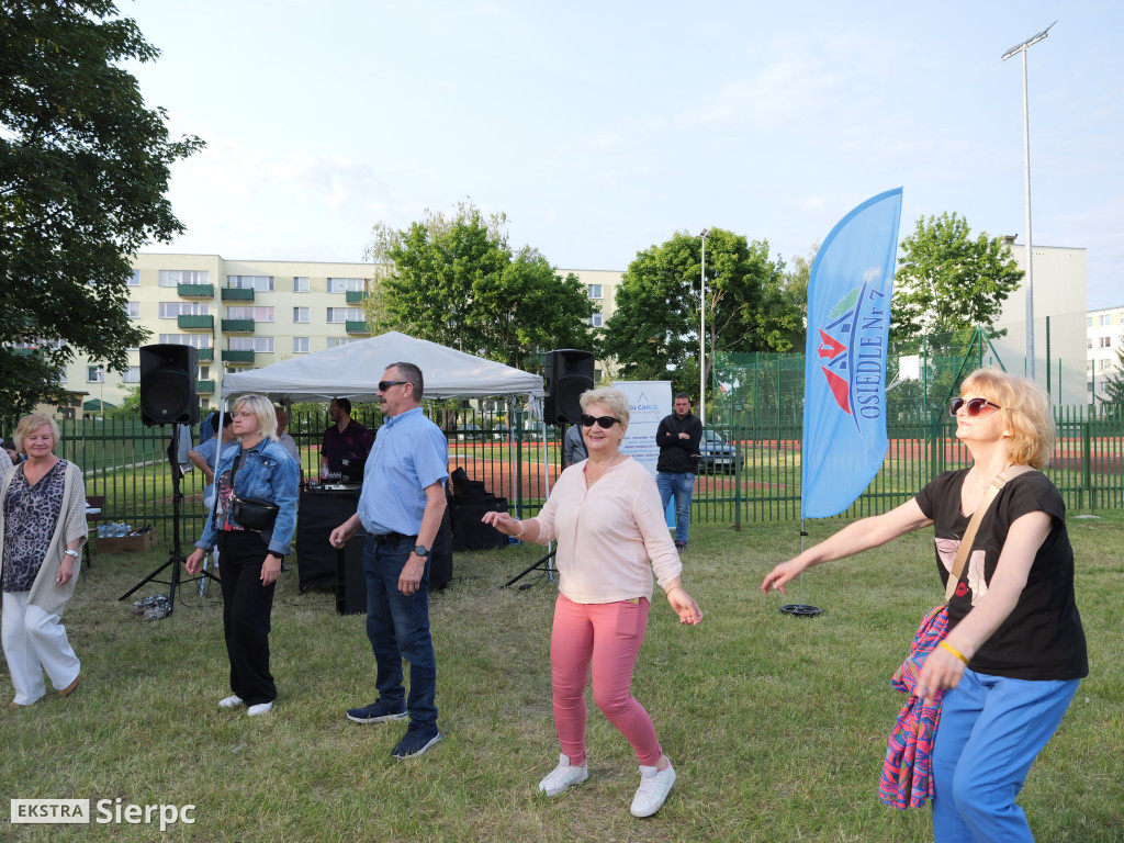 Potańcówka na Osiedlu nr 7 w Sierpcu