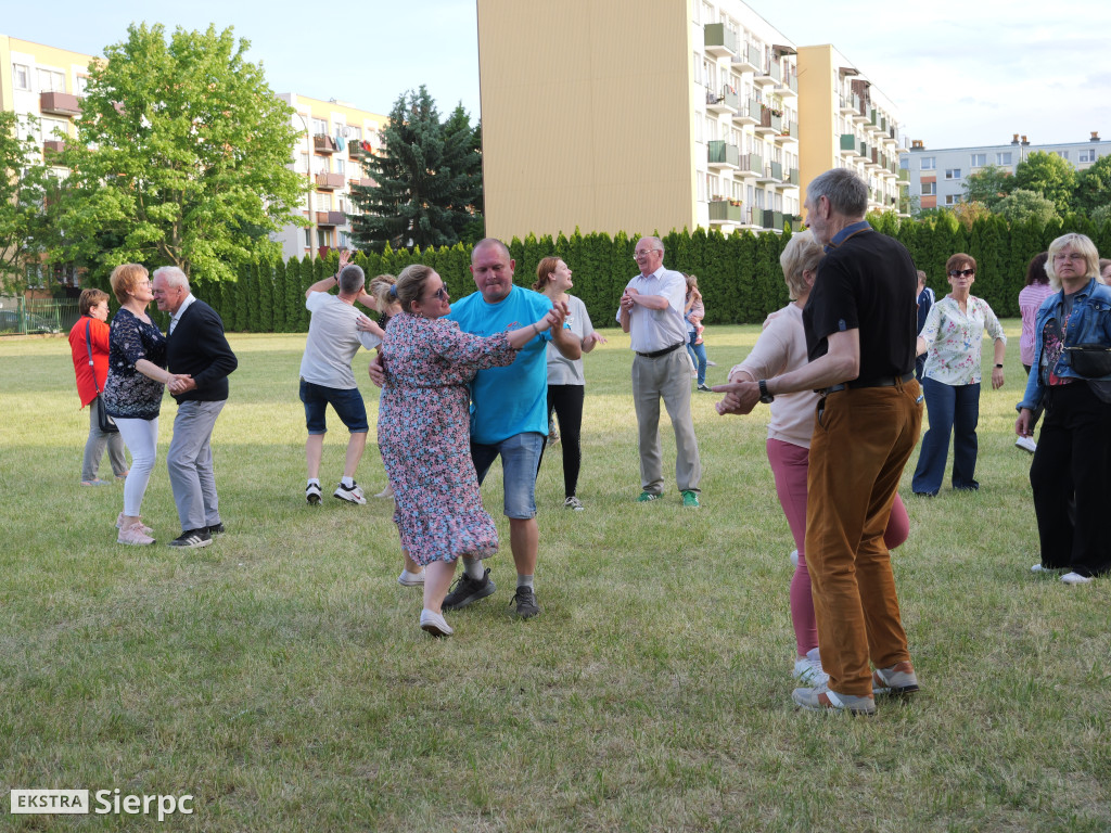 Potańcówka na Osiedlu nr 7 w Sierpcu
