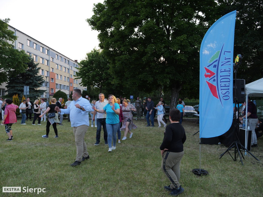 Potańcówka na Osiedlu nr 7 w Sierpcu
