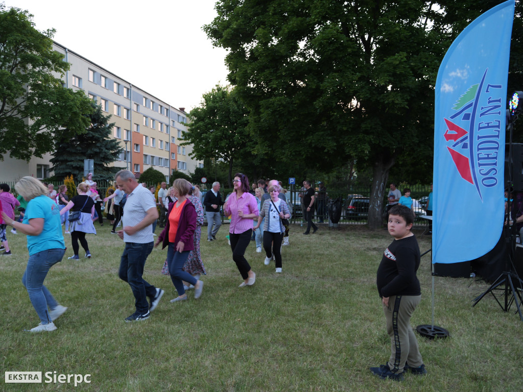 Potańcówka na Osiedlu nr 7 w Sierpcu