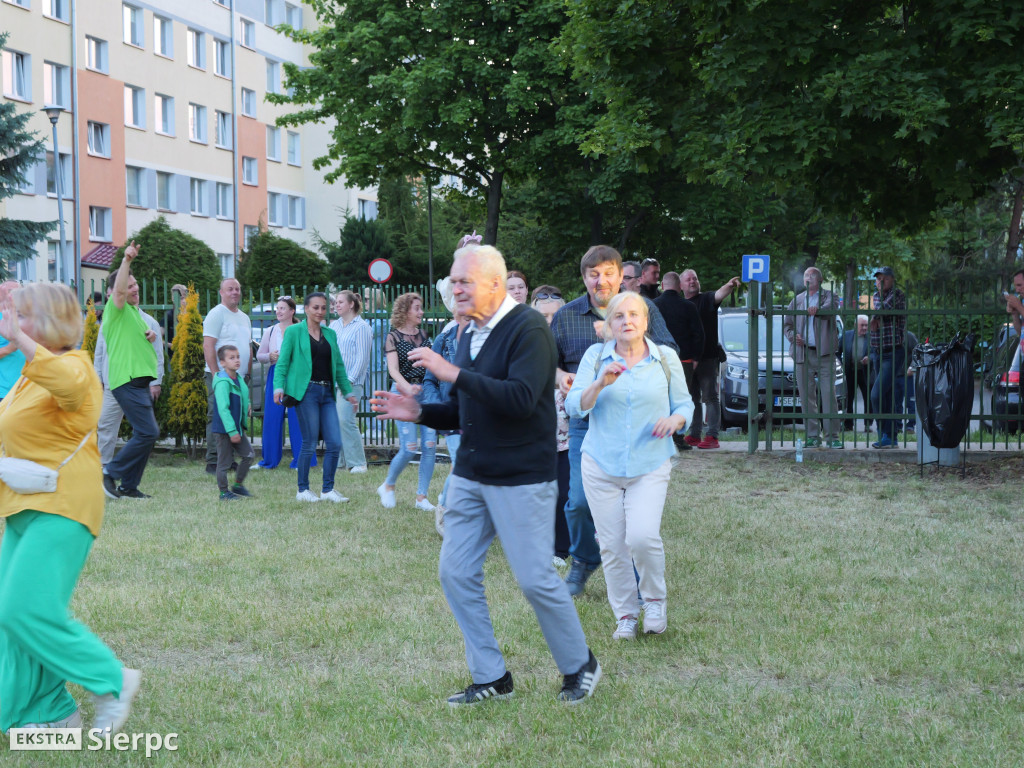 Potańcówka na Osiedlu nr 7 w Sierpcu