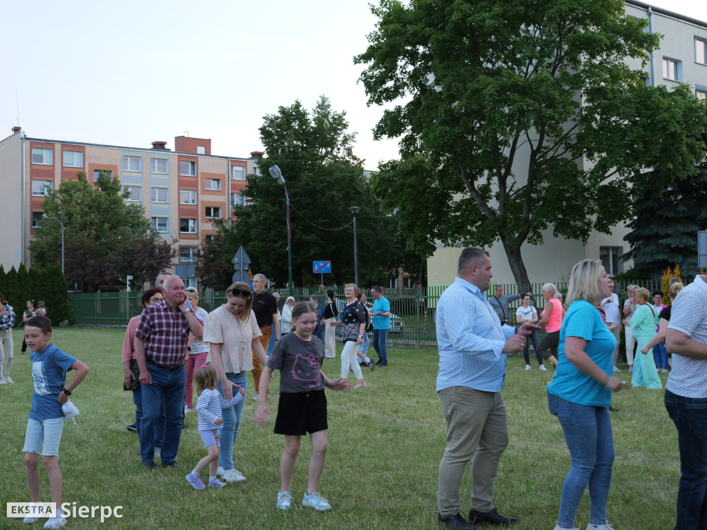 Potańcówka na Osiedlu nr 7 w Sierpcu
