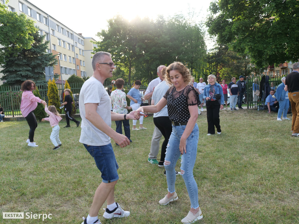 Potańcówka na Osiedlu nr 7 w Sierpcu