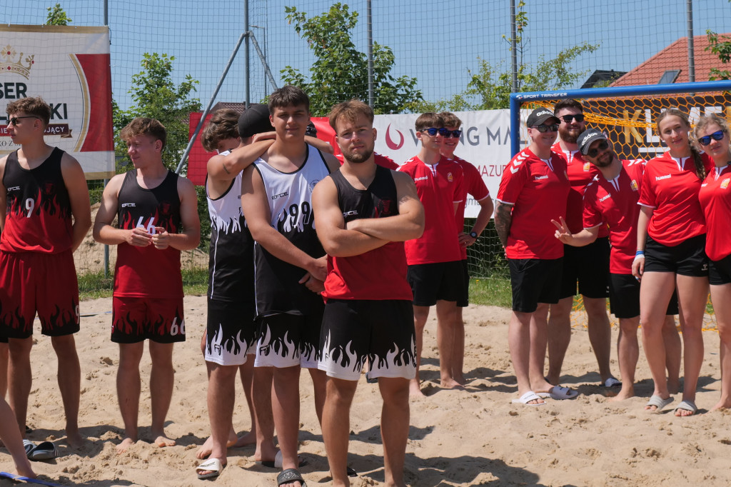 Piłka ręczna plażowa w Sierpcu – I dzień