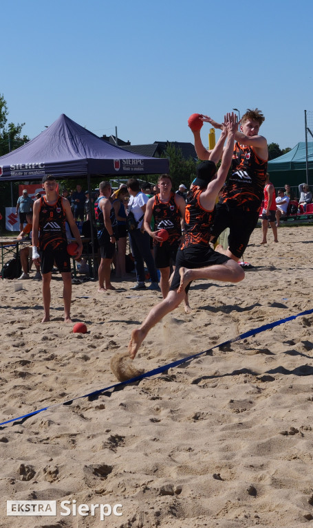 Piłka ręczna plażowa w Sierpcu – I dzień