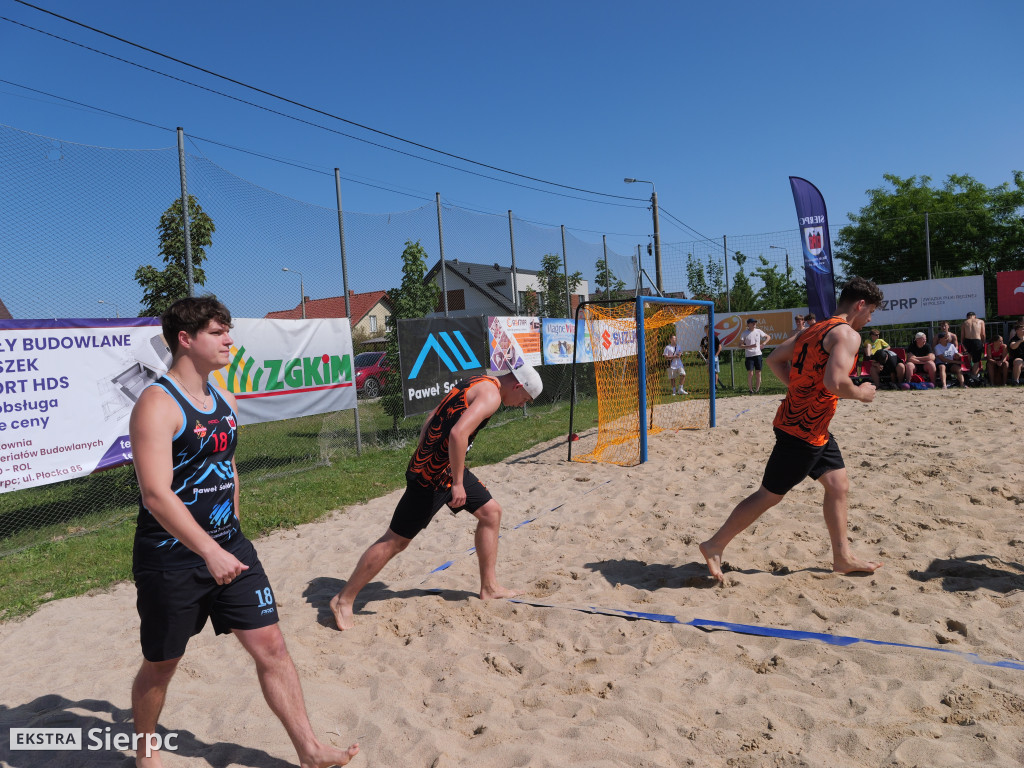 Piłka ręczna plażowa w Sierpcu – I dzień