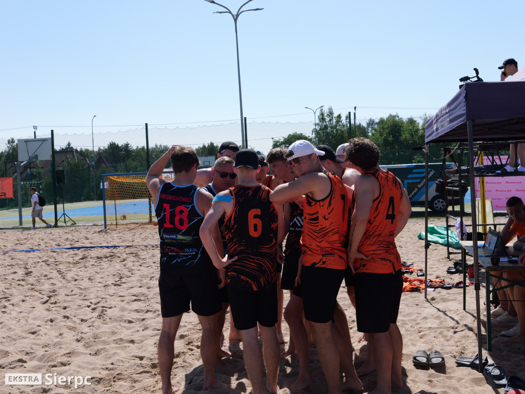 Piłka ręczna plażowa w Sierpcu – I dzień