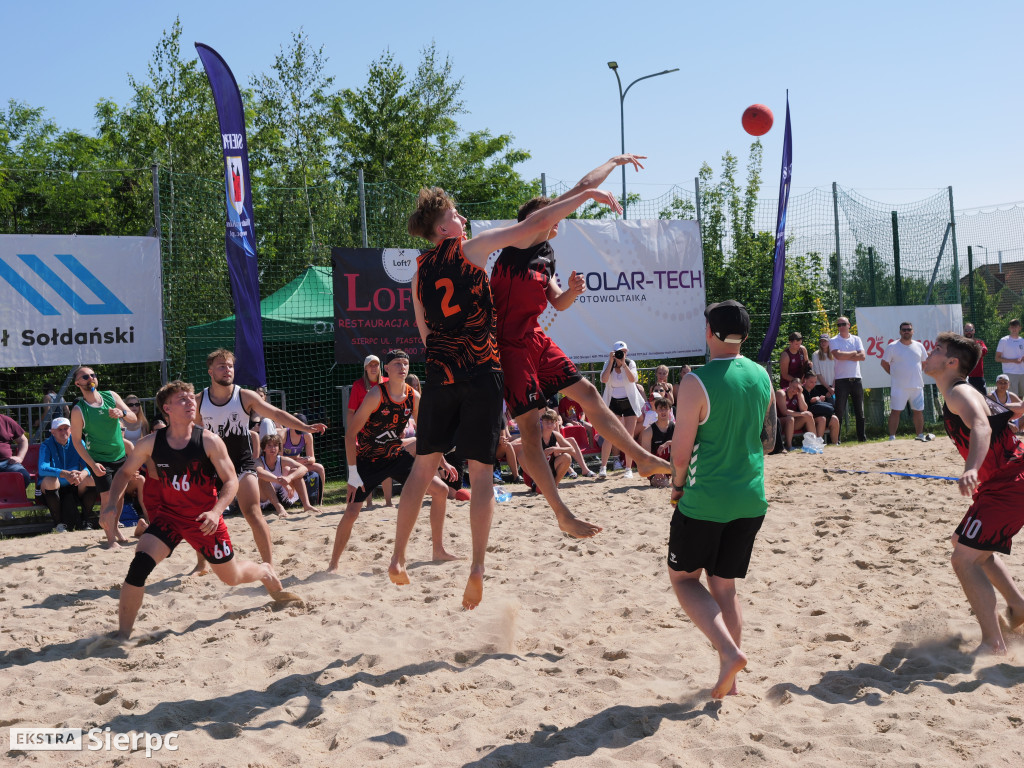 Piłka ręczna plażowa w Sierpcu – I dzień