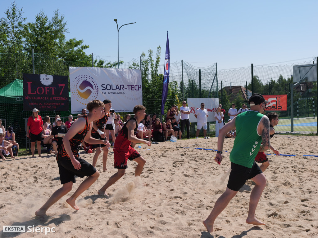 Piłka ręczna plażowa w Sierpcu – I dzień