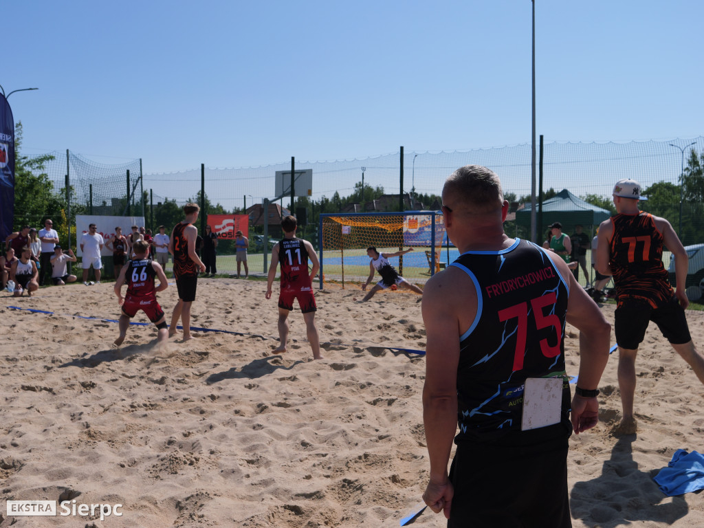 Piłka ręczna plażowa w Sierpcu – I dzień