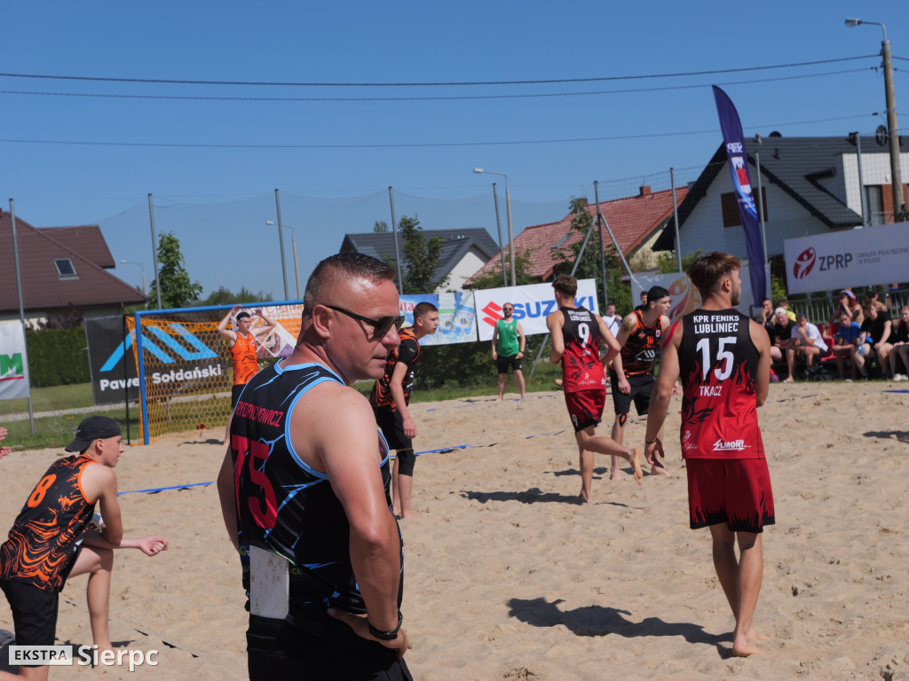 Piłka ręczna plażowa w Sierpcu – I dzień