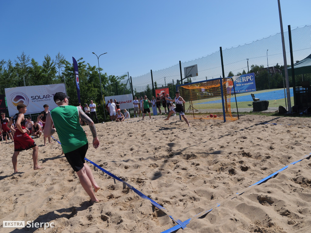 Piłka ręczna plażowa w Sierpcu – I dzień