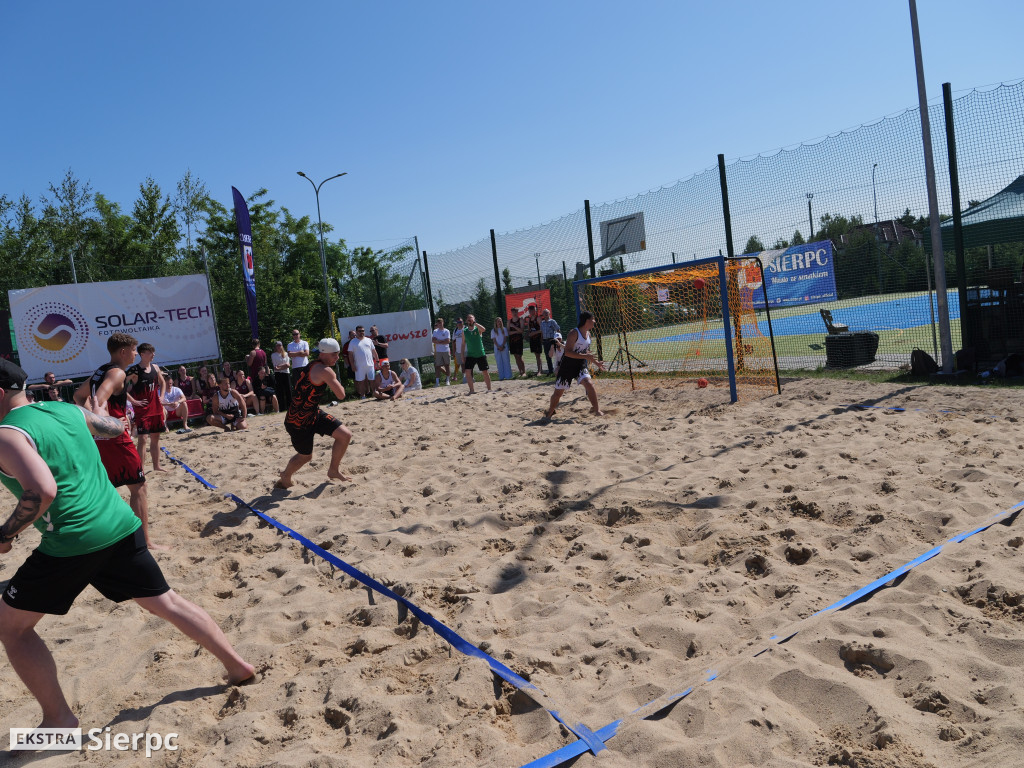 Piłka ręczna plażowa w Sierpcu – I dzień