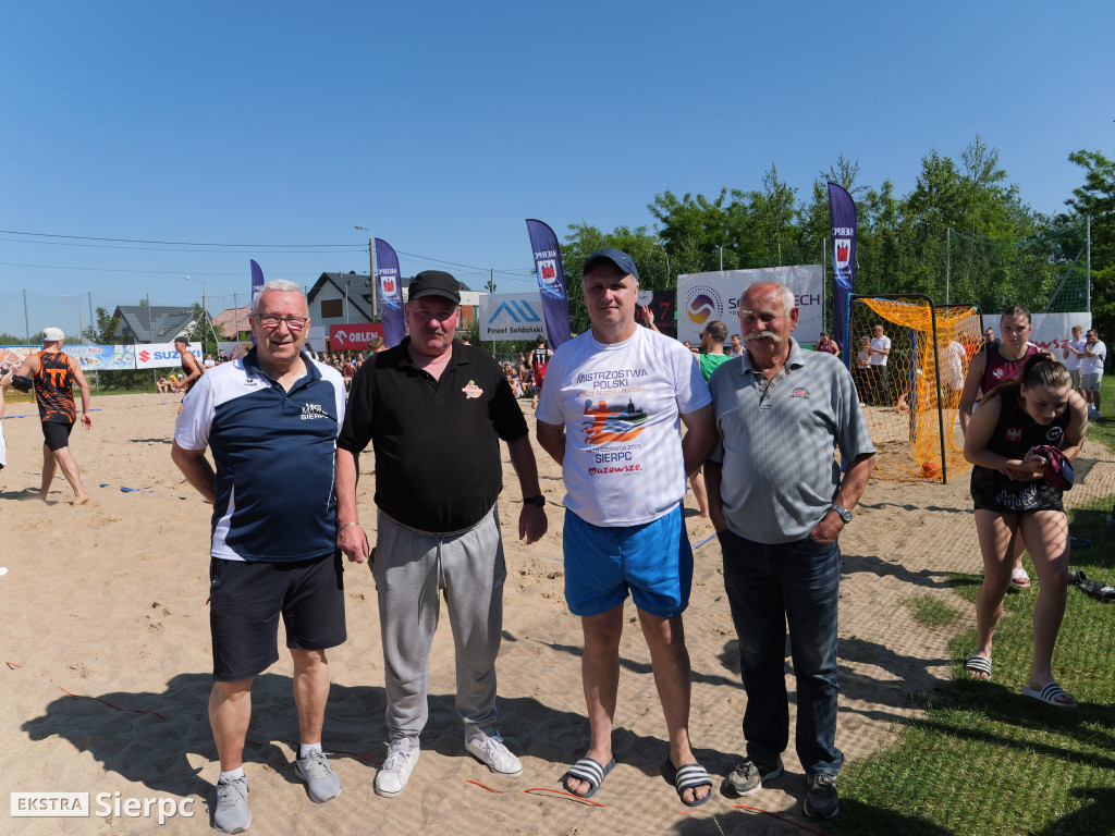 Piłka ręczna plażowa w Sierpcu – I dzień