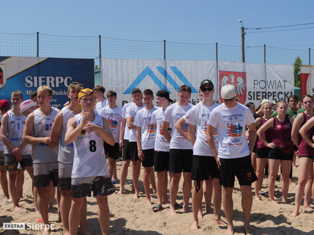 Piłka ręczna plażowa w Sierpcu – I dzień