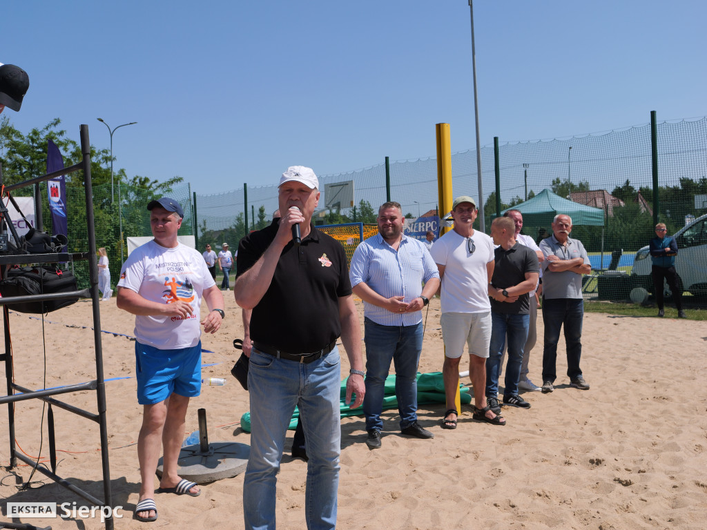 Piłka ręczna plażowa w Sierpcu – I dzień