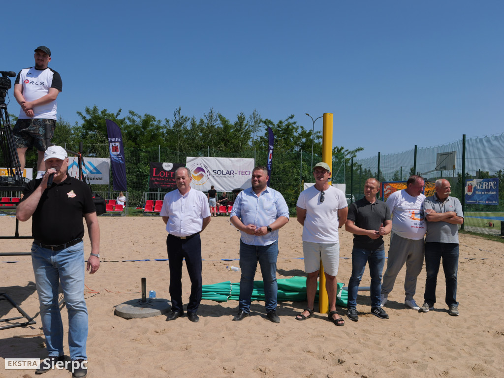 Piłka ręczna plażowa w Sierpcu – I dzień