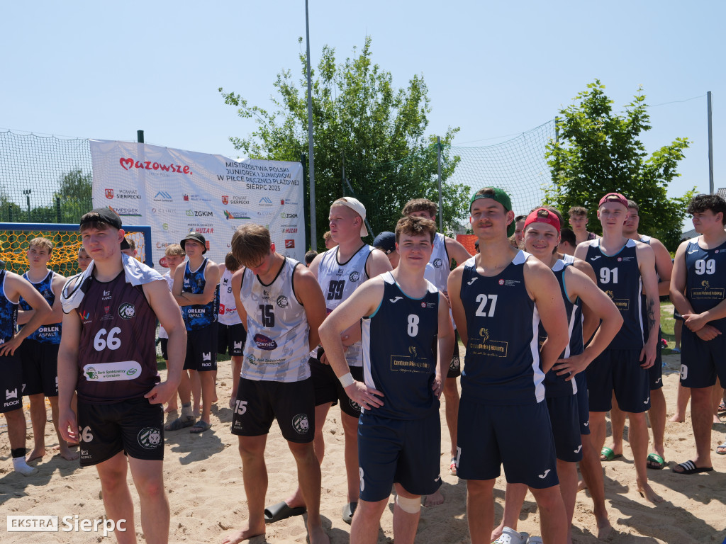Piłka ręczna plażowa w Sierpcu – I dzień