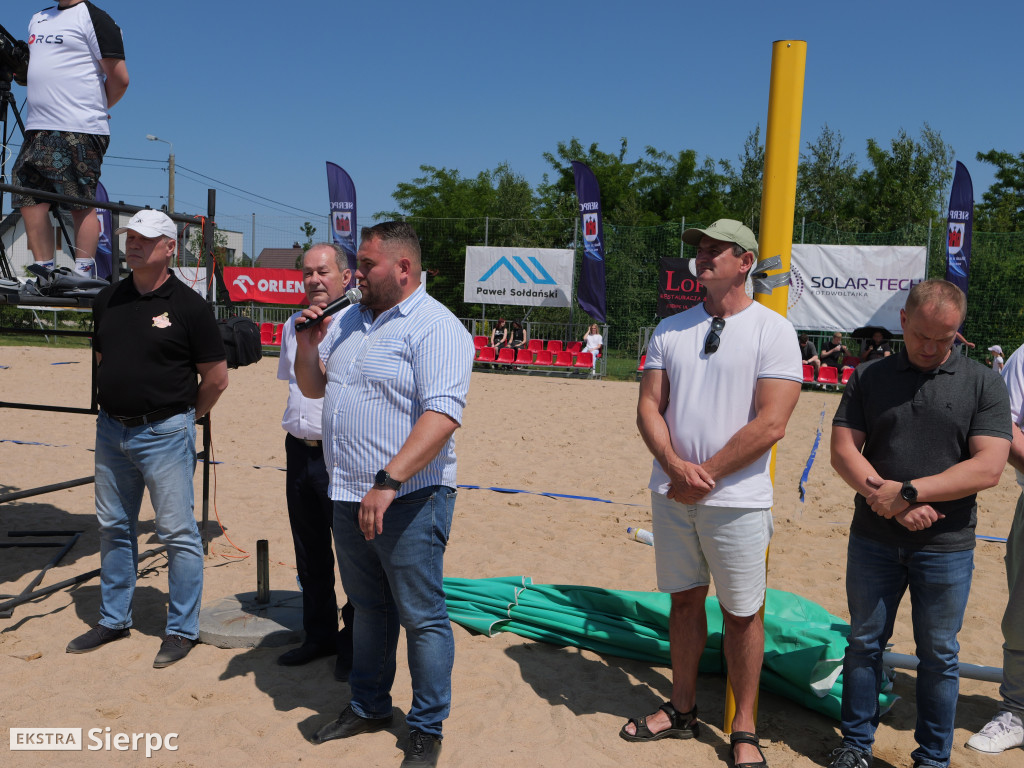 Piłka ręczna plażowa w Sierpcu – I dzień