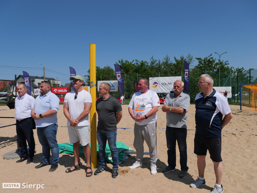 Piłka ręczna plażowa w Sierpcu – I dzień