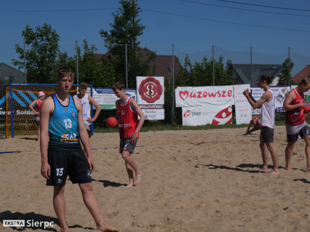 Piłka ręczna plażowa w Sierpcu – I dzień