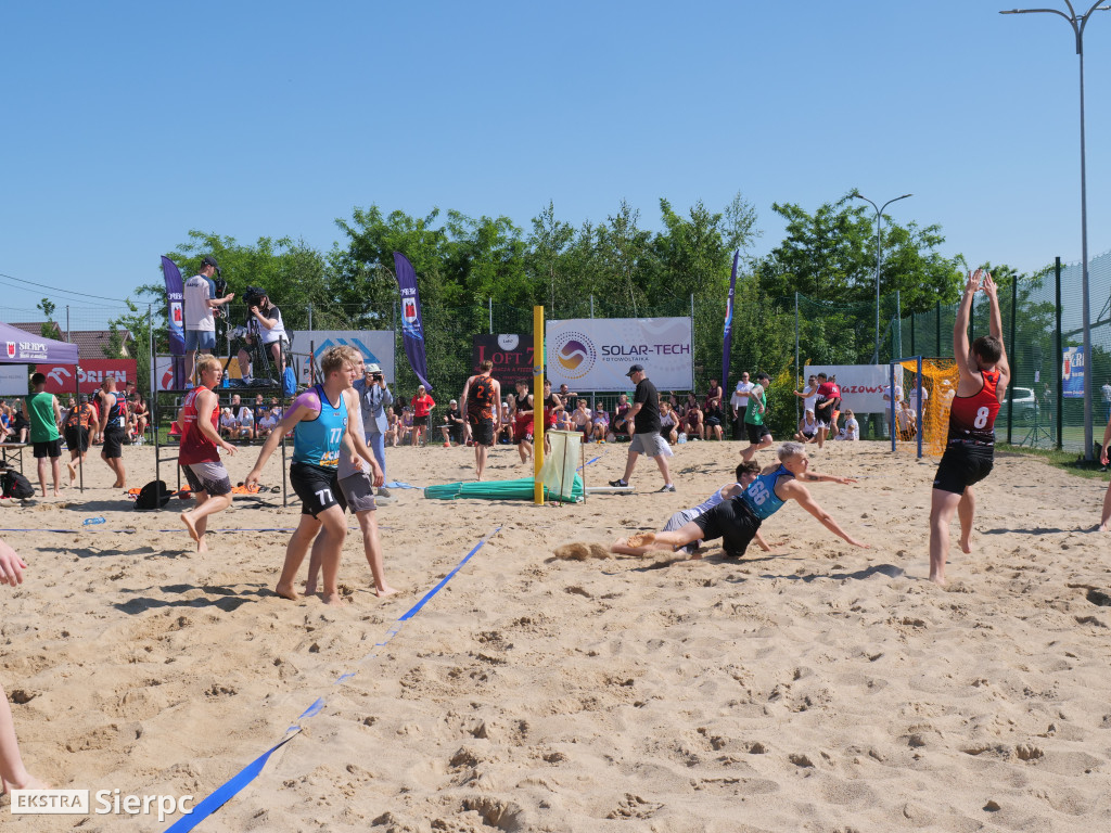 Piłka ręczna plażowa w Sierpcu – I dzień