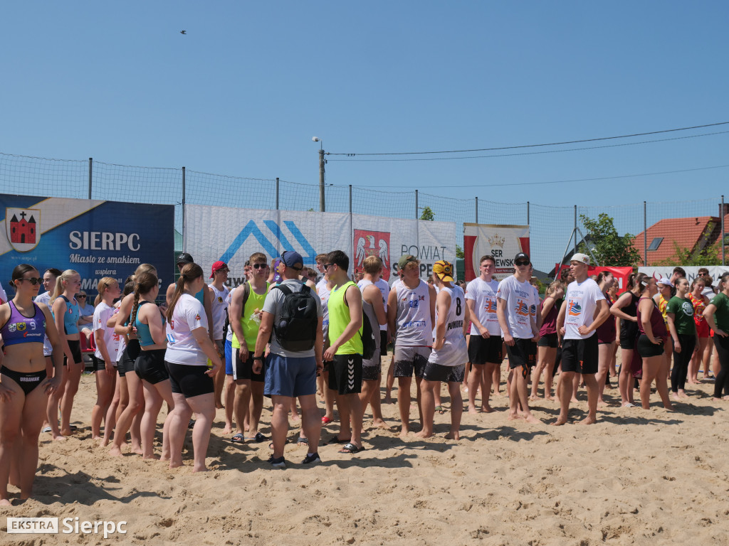 Piłka ręczna plażowa w Sierpcu – I dzień