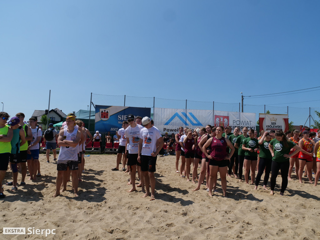 Piłka ręczna plażowa w Sierpcu – I dzień