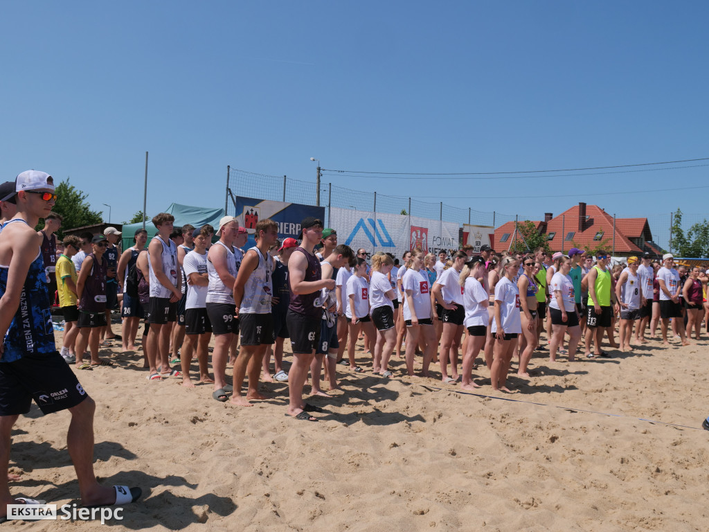Piłka ręczna plażowa w Sierpcu – I dzień