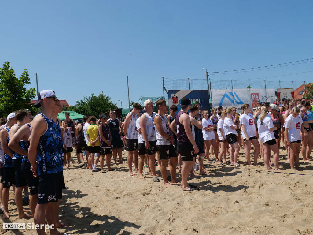 Piłka ręczna plażowa w Sierpcu – I dzień