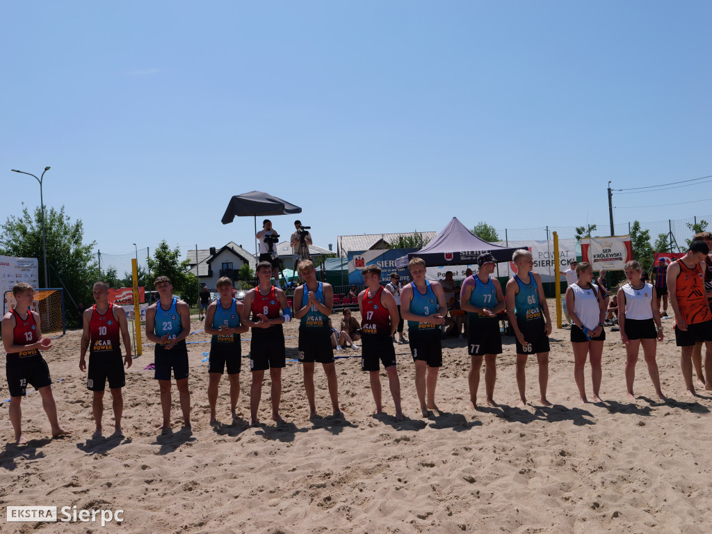 Piłka ręczna plażowa w Sierpcu – II dzień