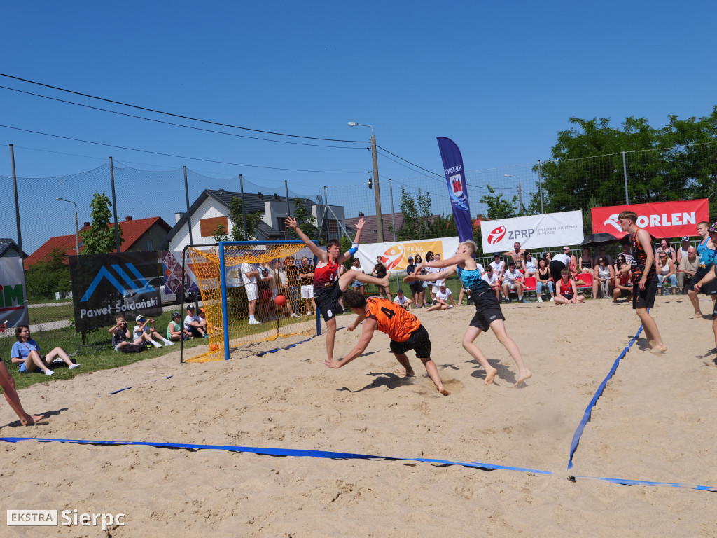 Piłka ręczna plażowa w Sierpcu – II dzień