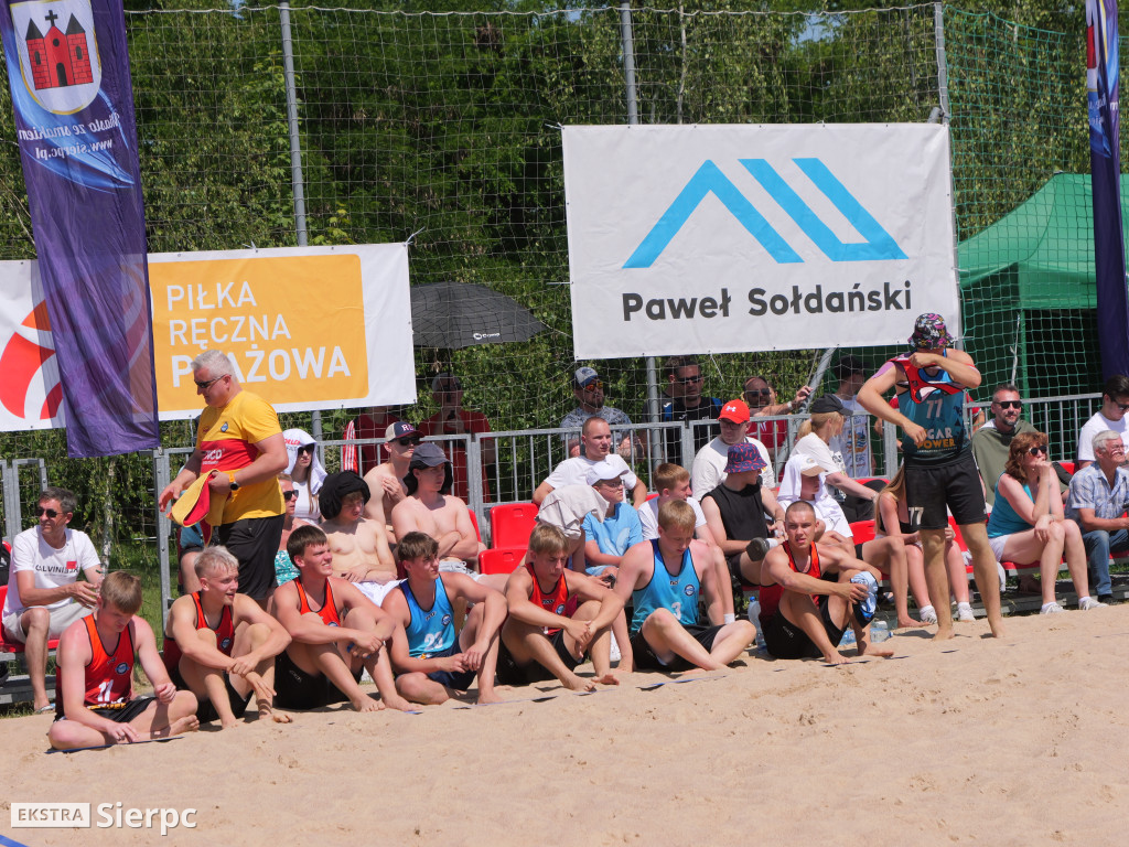 Piłka ręczna plażowa w Sierpcu – II dzień