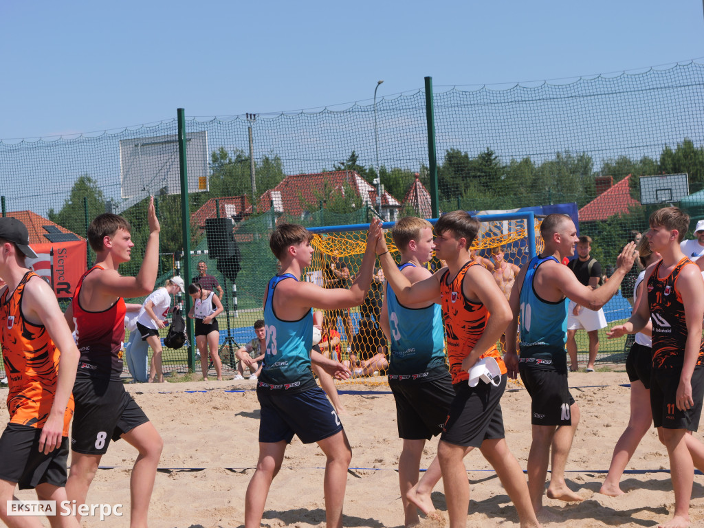Piłka ręczna plażowa w Sierpcu – II dzień