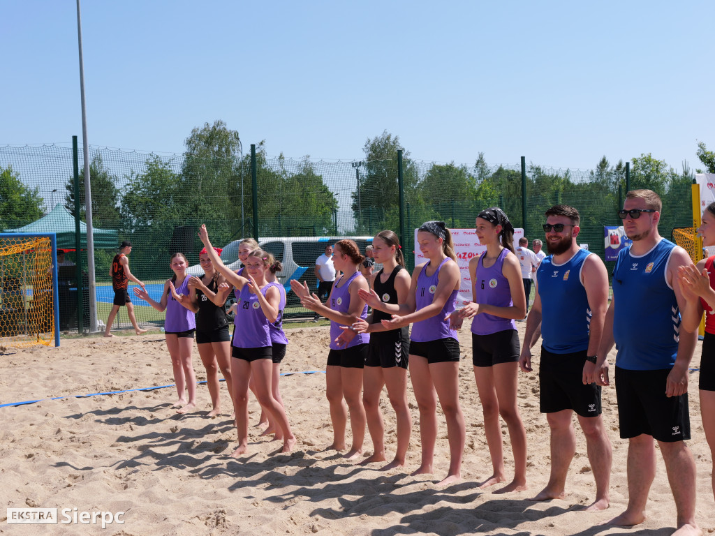 Piłka ręczna plażowa w Sierpcu – II dzień