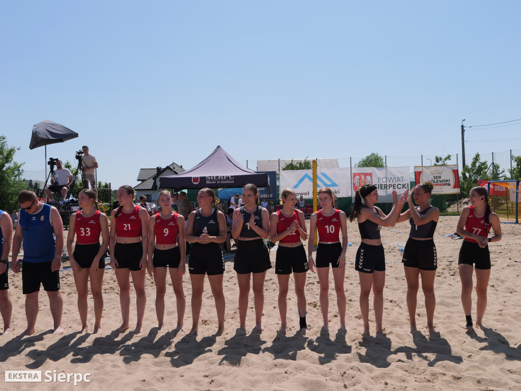 Piłka ręczna plażowa w Sierpcu – II dzień