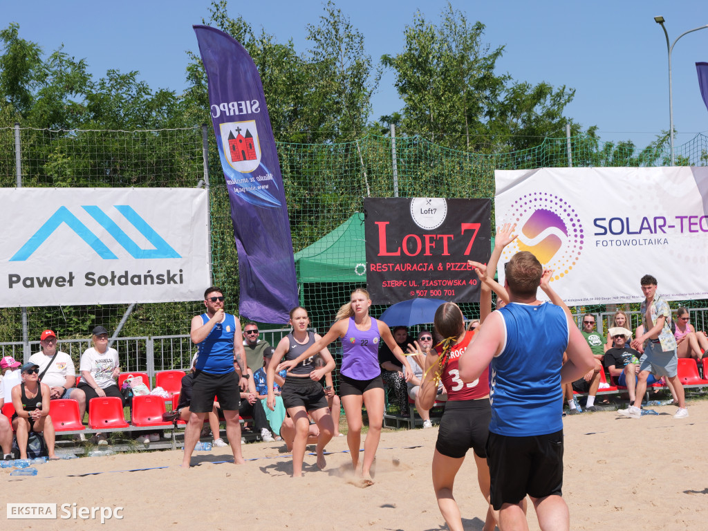 Piłka ręczna plażowa w Sierpcu – II dzień
